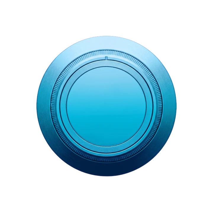 Round wall-mounted dial thermostat